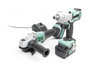 KIELDER WT - 18V, IMPACT WRENCH & ANGLE GRINDER TWIN PACK (5.0AH) Thumbnail