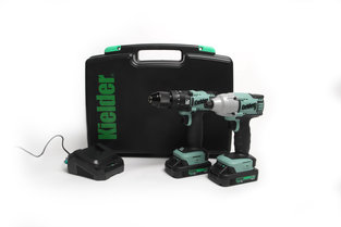 KIELDER WT - 18V, COMBI DRILL & IMPACT DRIVER TWIN PACK (2.0AH)